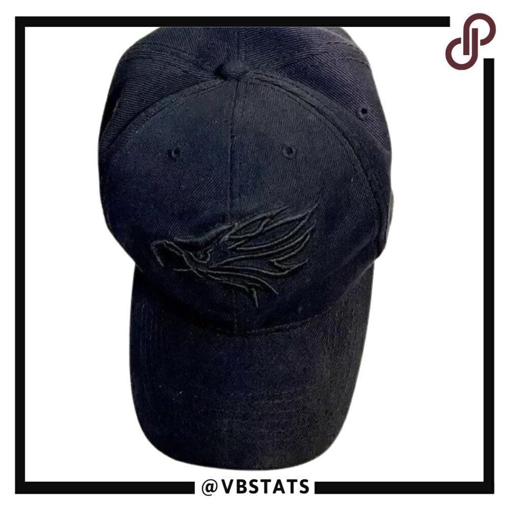 Black on Black Logo Ball Cap